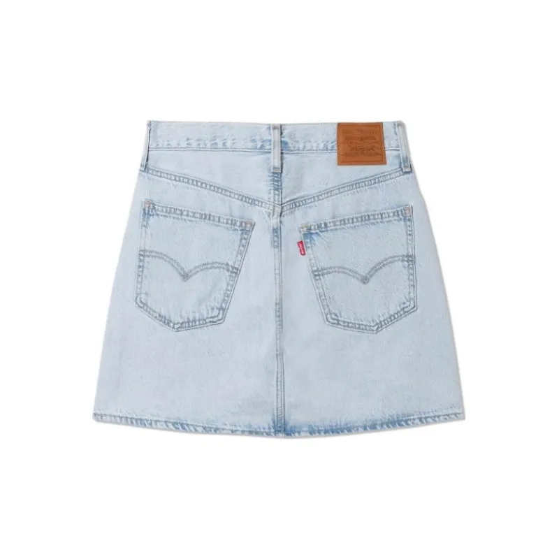 Levis Denim Short Skirts Women's Blue-1