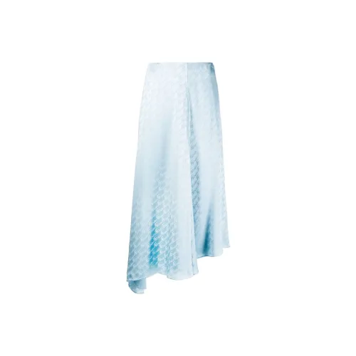 FENDI Casual Long Skirts Women's Blue