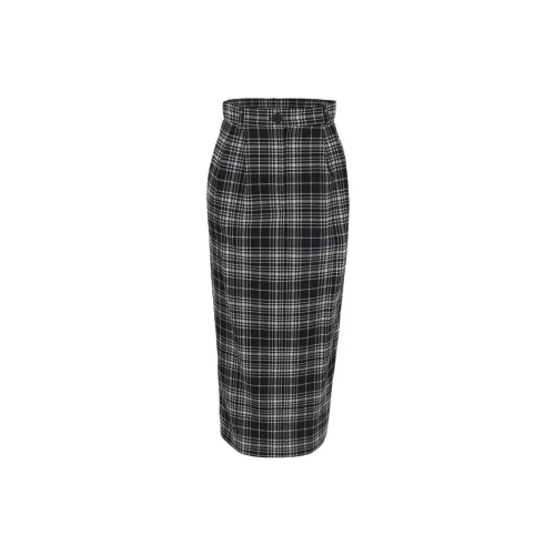 SportMax Casual Long Skirts Women's Black