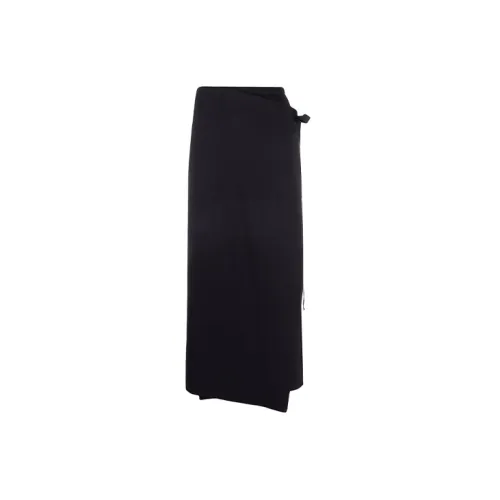 MM6 Maison Margiela Casual Long Skirts Women's Black