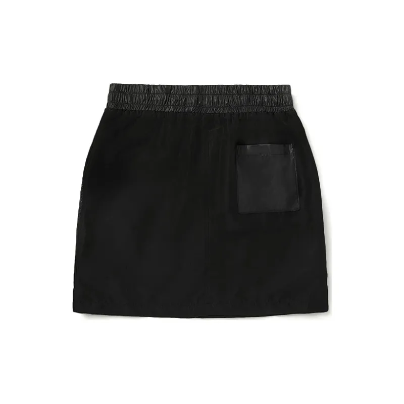 Vans Casual Short Skirts Women's Black-1