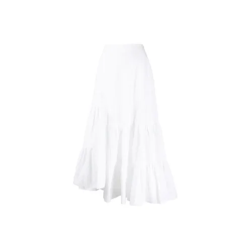 MM6 Maison Margiela Casual Long Skirts Women's White