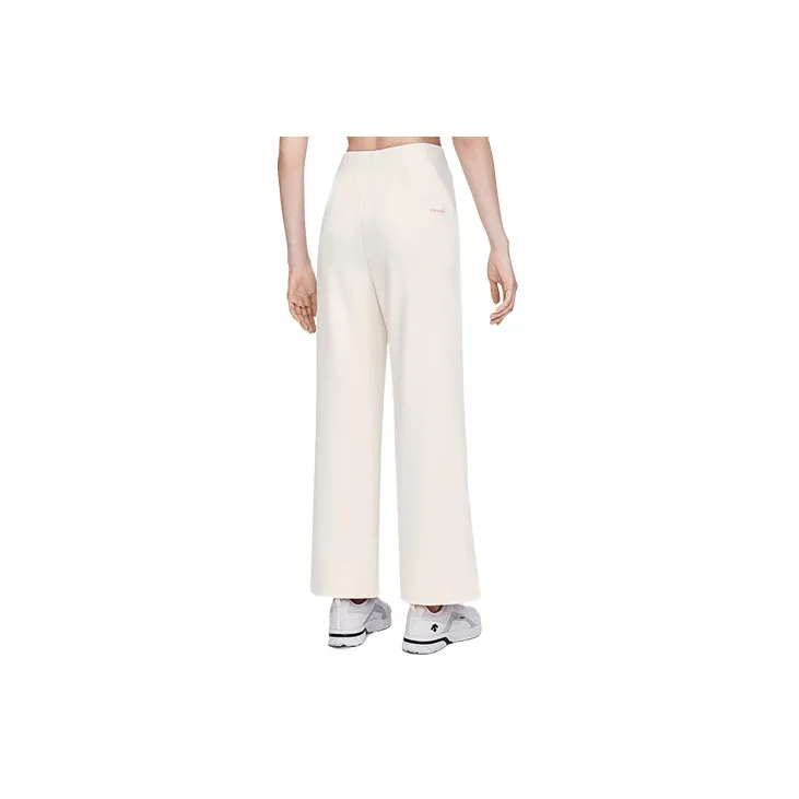 DESCENTE X Paul Smith Collection Knitted Sweatpants Women's Light Yellow-1