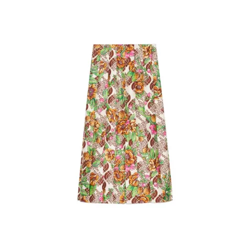 The North Face GUCCI X The North Face Casual Long Skirts Women's Multicolor