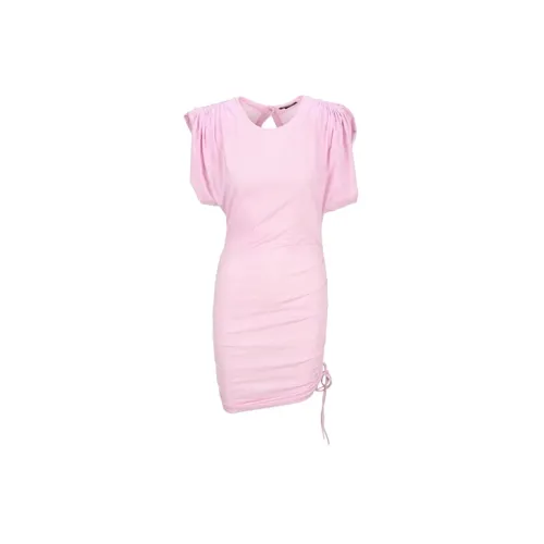 ISABEL MARANT Short-Sleeved Dresses Women's Light Pink