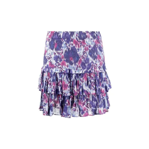 ISABEL MARANT Casual Short Skirts Women's Blue Purple