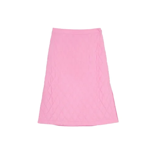 Burberry Casual Long Skirts Women's Pink