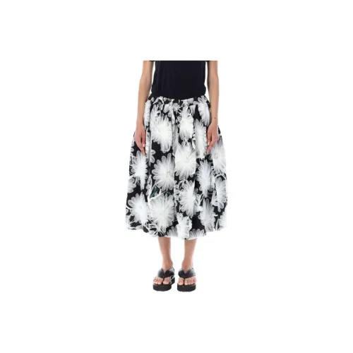 CDG Casual Long Skirts Women's Black