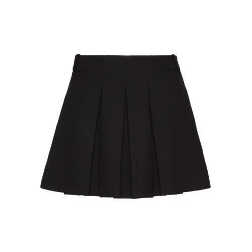 Valentino Casual Short Skirts Women's Black