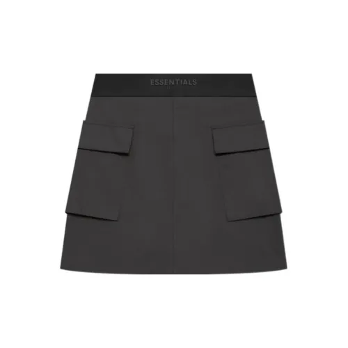 Fear Of God Essentials SS22 Casual Short Skirts Women's Black Iron