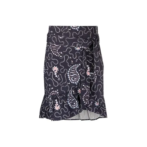 ISABEL MARANT Casual Long Skirts Women's Purple