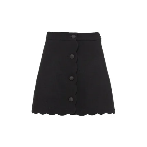 MIU MIU Casual Short Skirts Women's Black