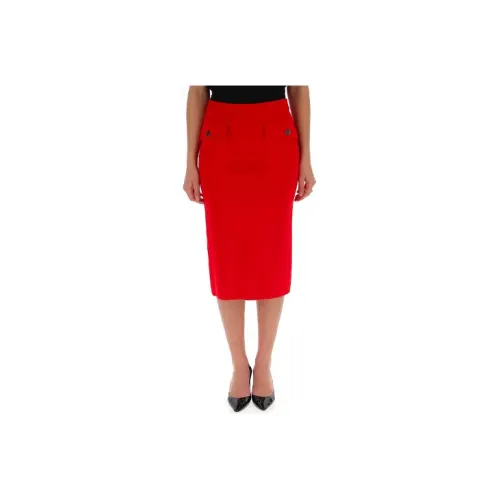 Givenchy Casual Long Skirts Women's Red