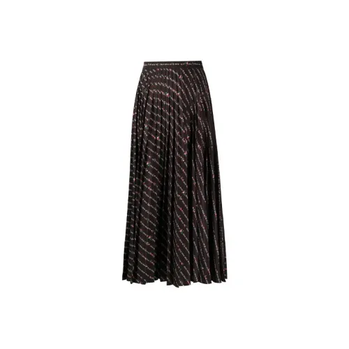 MIU MIU Casual Long Skirts Women's Black