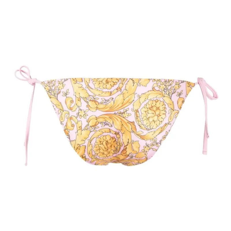 VERSACE Barocco print Bikini Bottoms-1