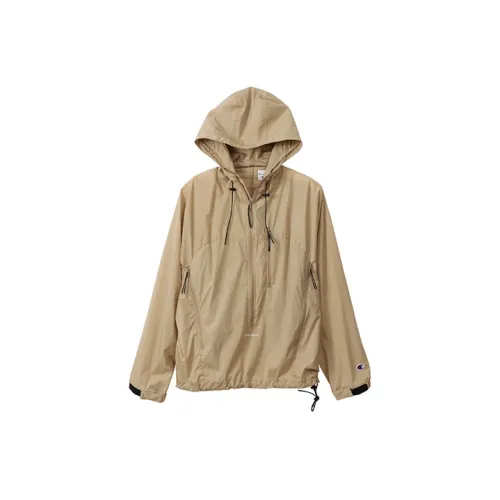 Champion Windbreaker Jackets Women's Khaki