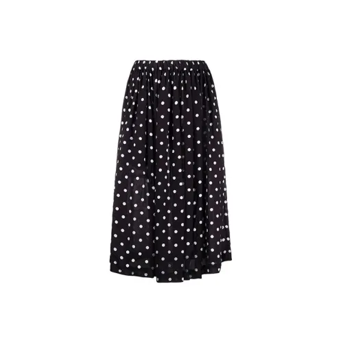 CDG Casual Long Skirts Women's Black