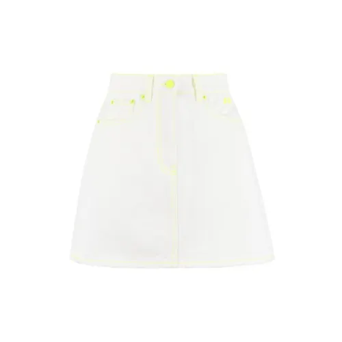 MSGM Casual Short Skirts Women's White