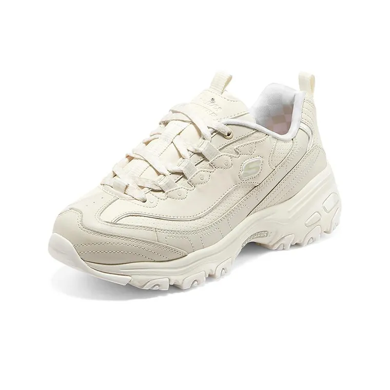 Skechers Dlites 1.0 'Beige White' Women's-2