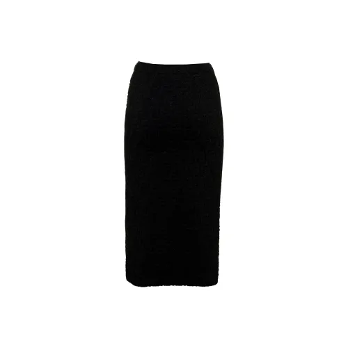 FENDI Casual Long Skirts Women's Black