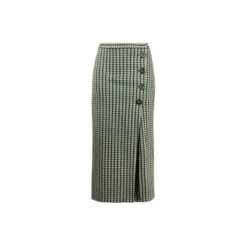 PINKO Casual Long Skirts Women's Green