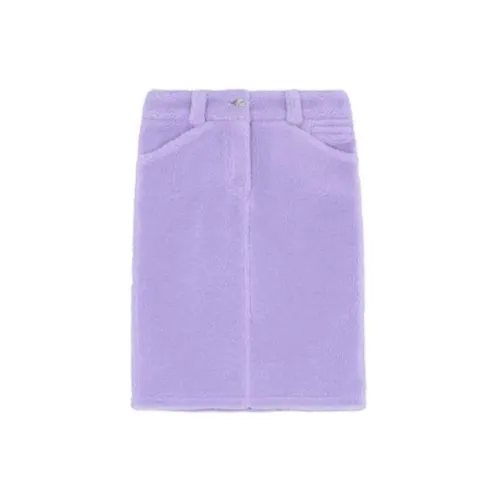 WE11DONE Casual Long Skirts Women's Purple