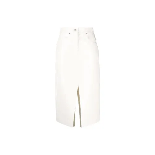 MSGM Casual Long Skirts Women's White