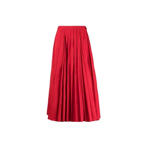 Valentino Casual Long Skirts Women's Red