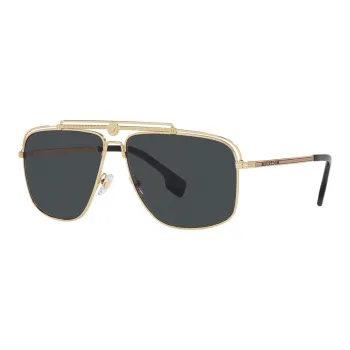 VERSACE Medusa Focus Oversized Frame Sunglasses