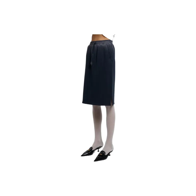 MIU MIU Casual Long Skirts Women's Gray-2