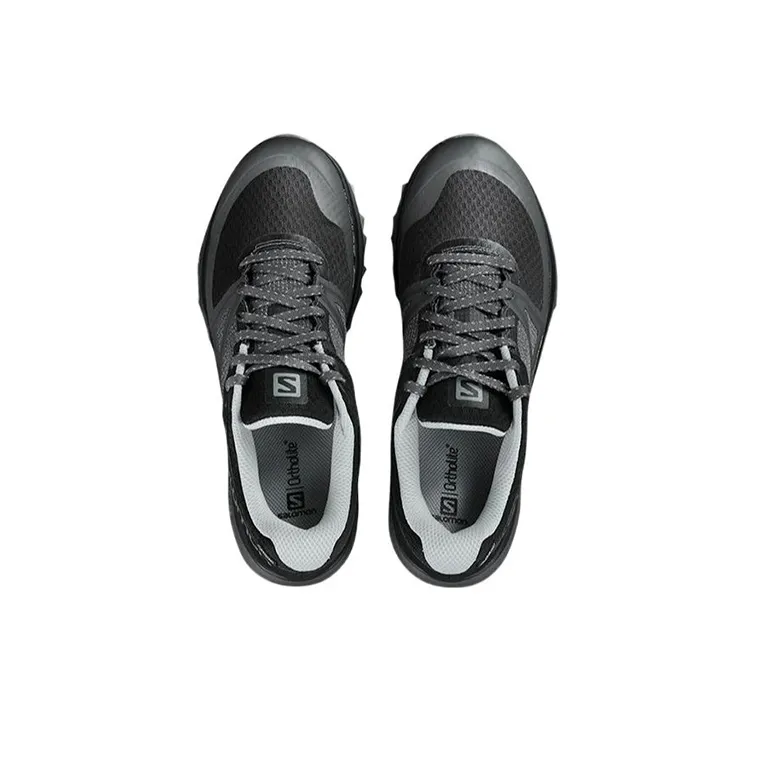SALOMON Trailster GTX Cushioning, Slip Resistant, And Abrasion Resistant Low Top Outdoor Shoes Black Gray-2
