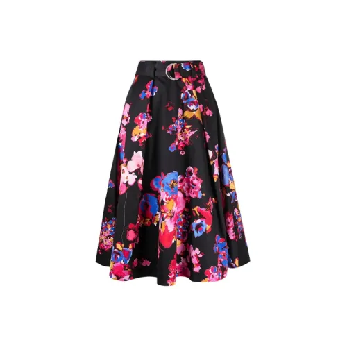 MSGM Casual Long Skirts Women's Black