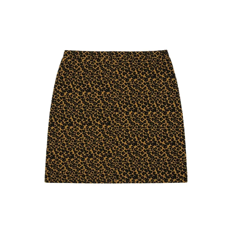 Vans x Cher Strauberry Casual Short Skirts Women's Leopard Print-1
