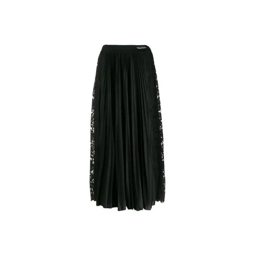 Valentino Casual Long Skirts Women's Black