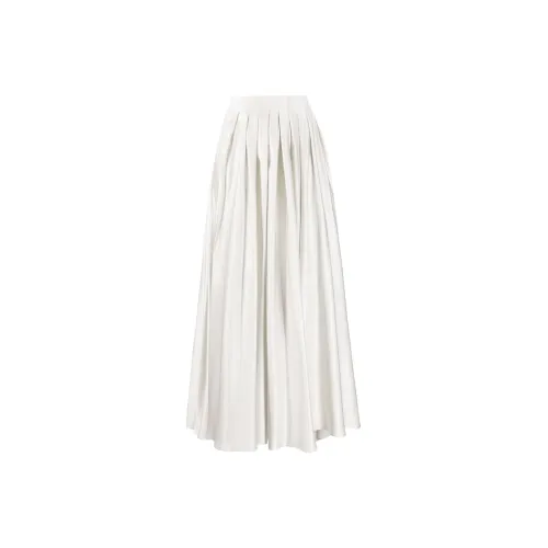 GIORGIO ARMANI Casual Long Skirts Women's White