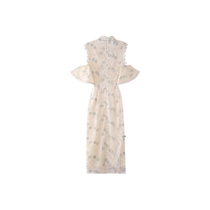 JINYE ORIENTAL Cheongsams Women's Tale Green-1