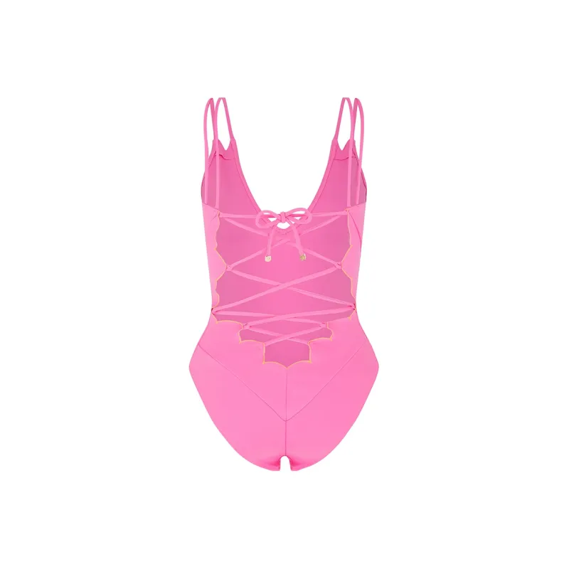 Agent Provocateur One-Piece Swimsuits Women's Bright Pink-1
