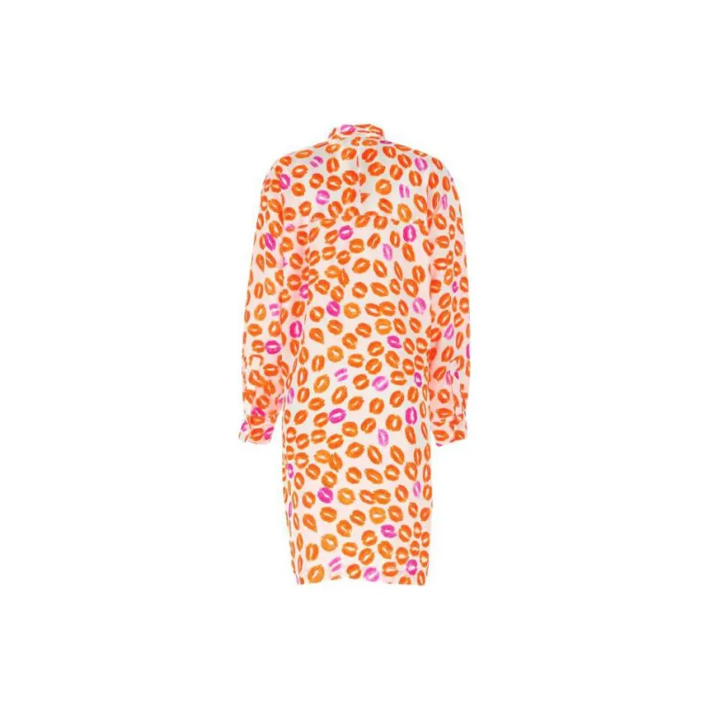 MARNI Long-Sleeved Dresses Women's Orange-1