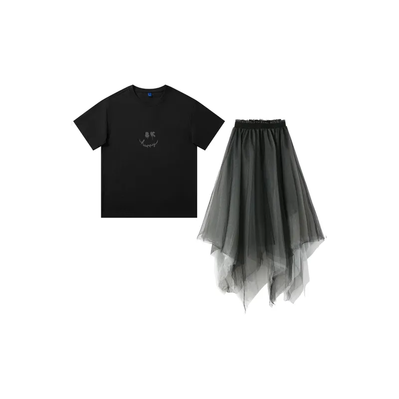 BIENKIMIIYE Two Piece Skirt Sets Women's-1