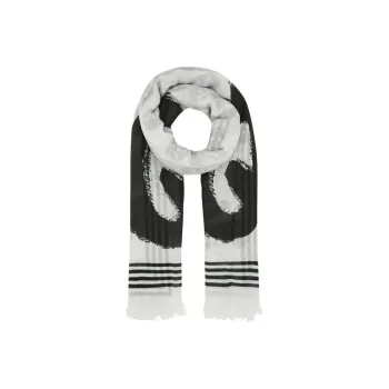 Alexander McQueen Graffiti Biker Skull Scarf