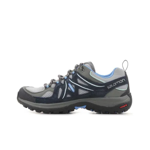 SALOMON X Ward Hiking / Trekking Shoes Women's Low-Top Gray/Black