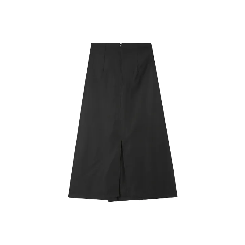 BIENKIMIIYE SS22 Long Skirt Black-1