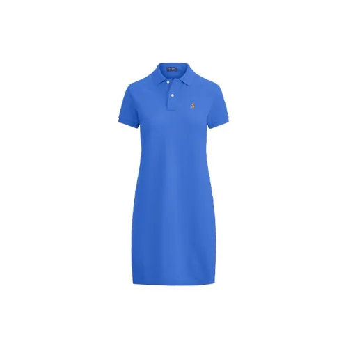 Polo Ralph Lauren Short-Sleeved Dresses Women's Blue
