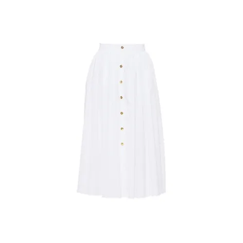 MIU MIU Casual Long Skirts Women's White