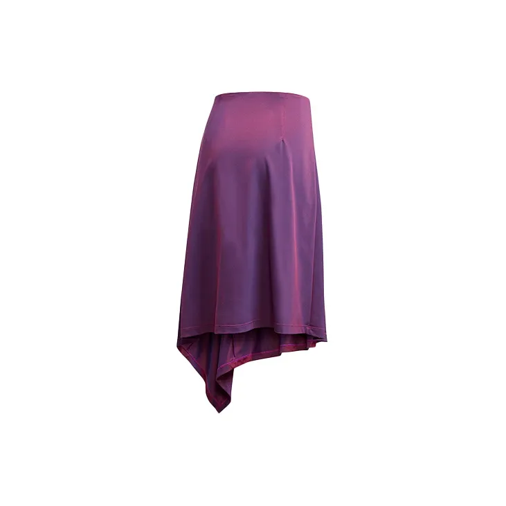 Adidas Originals Casual Long Skirts Women's Purple-1