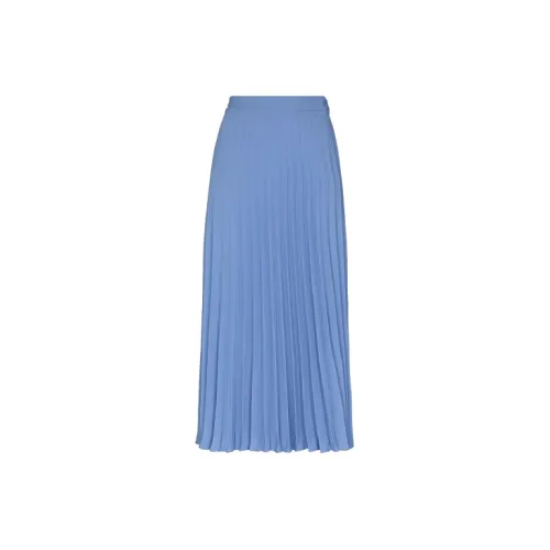 MM6 Maison Margiela Casual Long Skirts Women's Blue