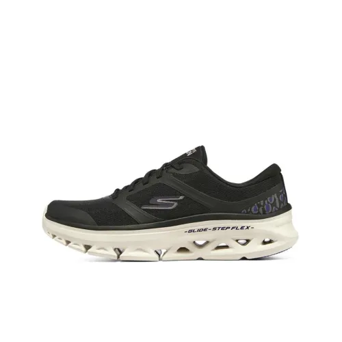 Skechers Go Run Glide-Step Casual Shoes Women's Low-Top Black/Pink