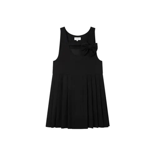 Teenie Weenie Sleeveless Dresses Women's Black