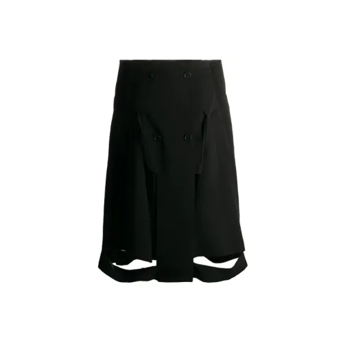 Maison Margiela Casual Long Skirts Women's Black