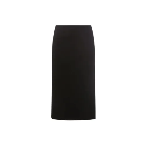 SportMax Casual Long Skirts Women's Black